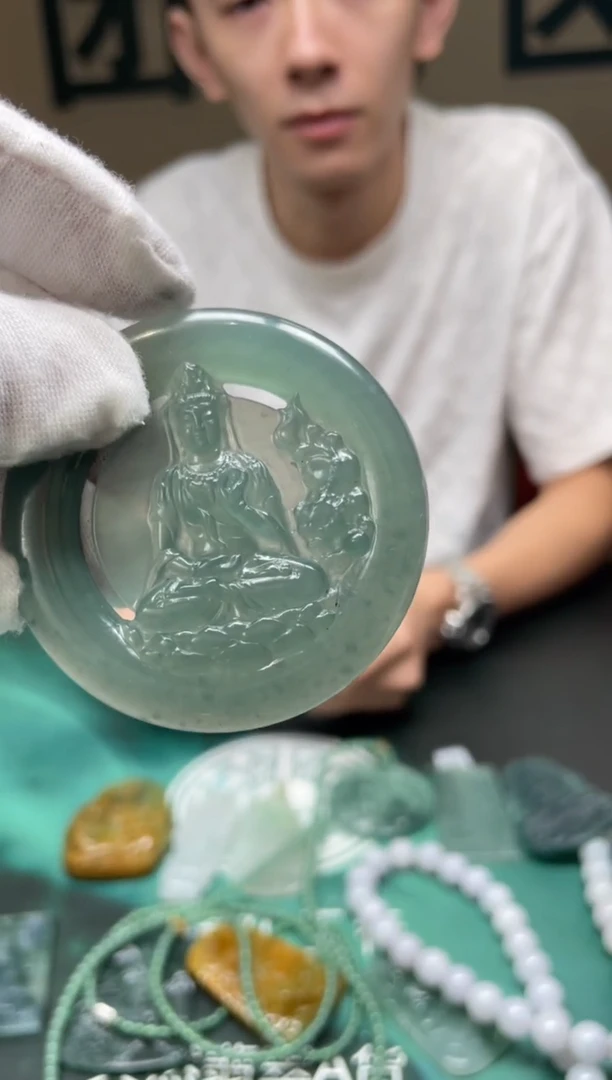 【闪购商品】定制翡翠未镶嵌毛货-不退不换
