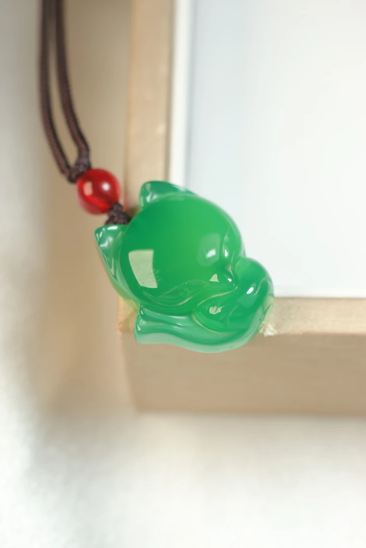 矿玉行-玛瑙绿狐狸-YS191-新人福利-模板