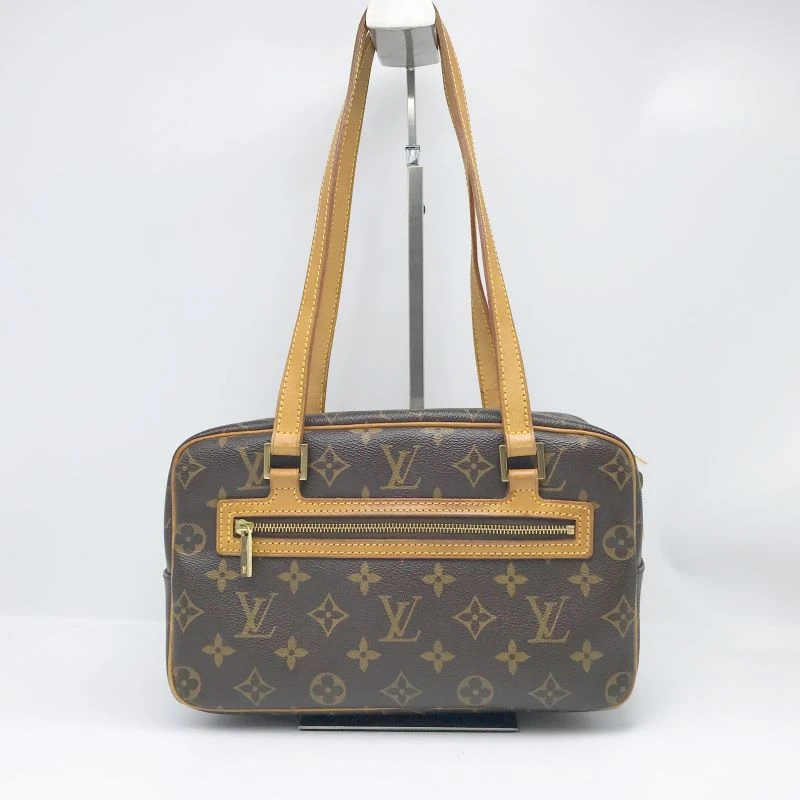 95新 LouisVuitton/路易威登 洋诚二手 LV老花开口笑单肩包 95新