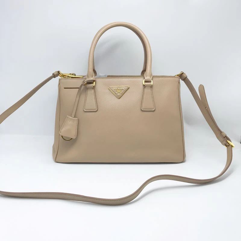 95新 Prada/普拉达 洋诚二手 普拉达杏色杀手包 95新 公价35000