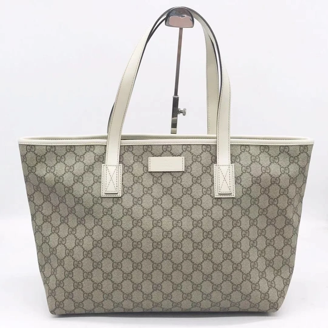 95新 GUCCI/古驰 洋诚二手 古驰老花购物袋 95新 公价13600