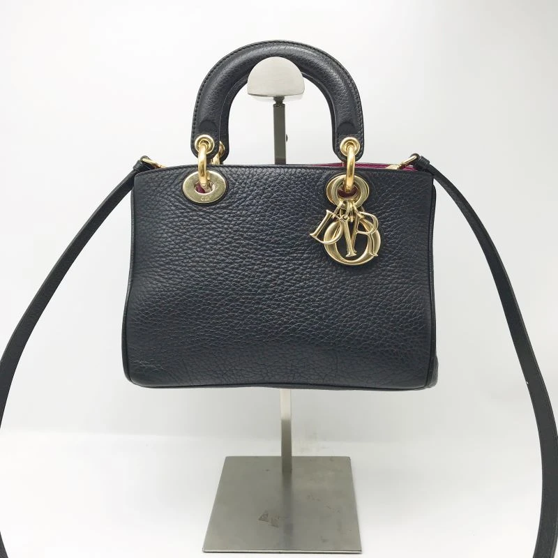 95新 DIOR/迪奥 洋诚二手 迪奥小号黑金VIP 95新 公价29600