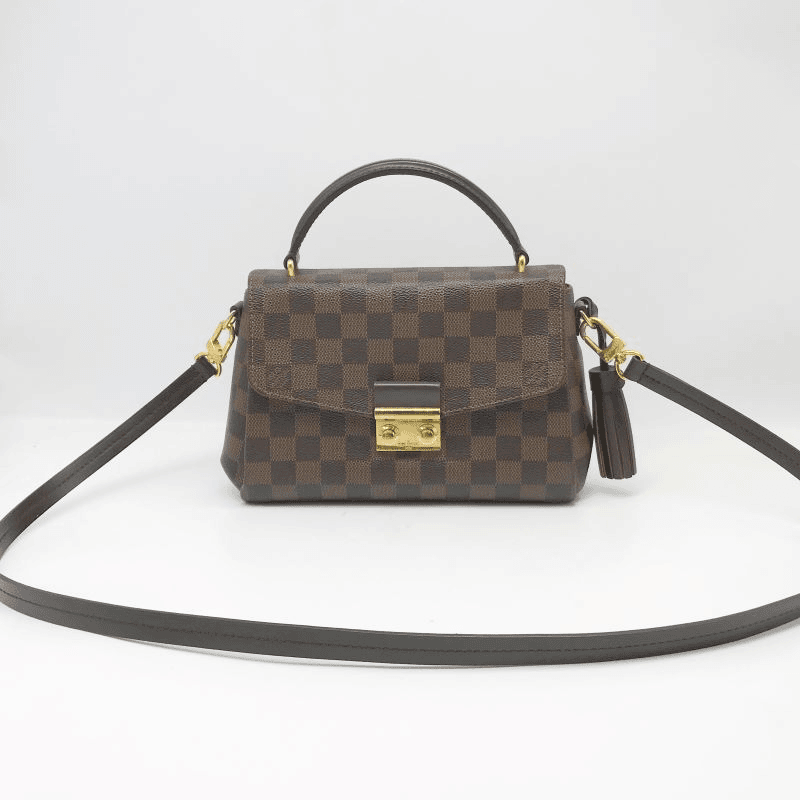 95新 LouisVuitton/路易威登 洋诚二手 LV棋盘格邮差斜挎包 95新