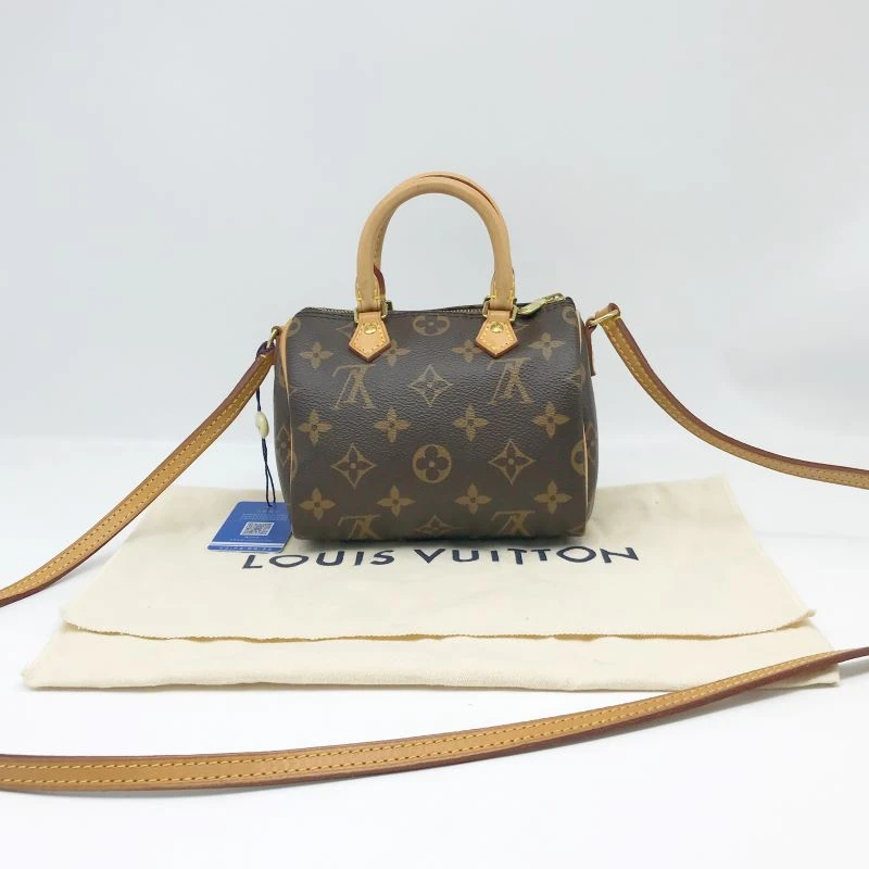 95新 LouisVuitton/路易威登 洋诚二手 LV老花sp nano斜挎包 95新