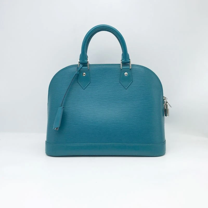 95新 LouisVuitton/路易威登 洋诚二手LV蓝水波纹贝壳手提包98新