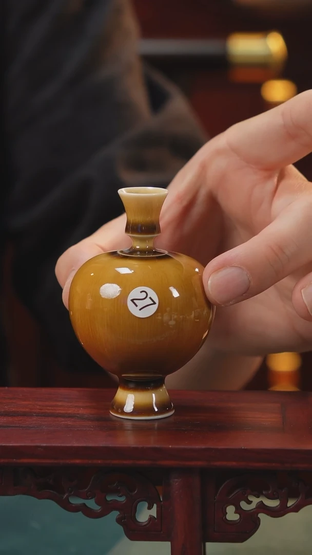 【闪购商品】摆件纯手工原创高温瓷器