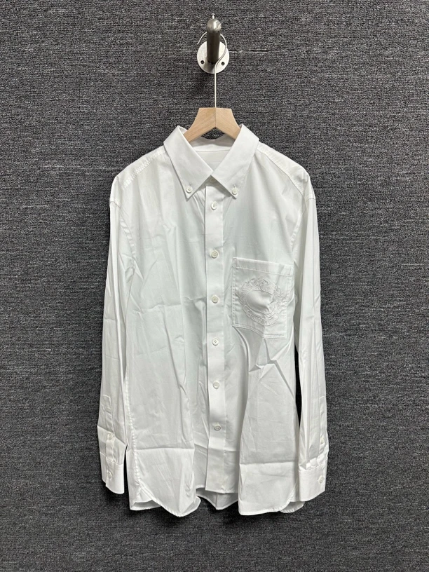 BURBERRY/博柏利 巴宝莉男款胸口印花衬衫/M码/99新
