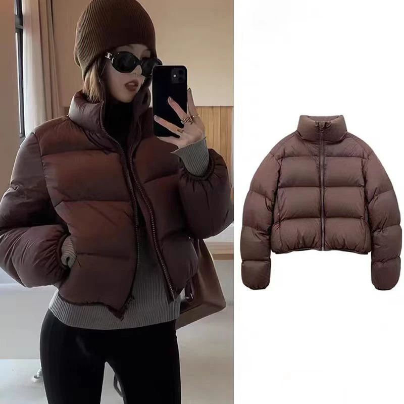 【3S】羽绒服短款90鸭肯豆风女羽绒服百搭冬季女款外套8021