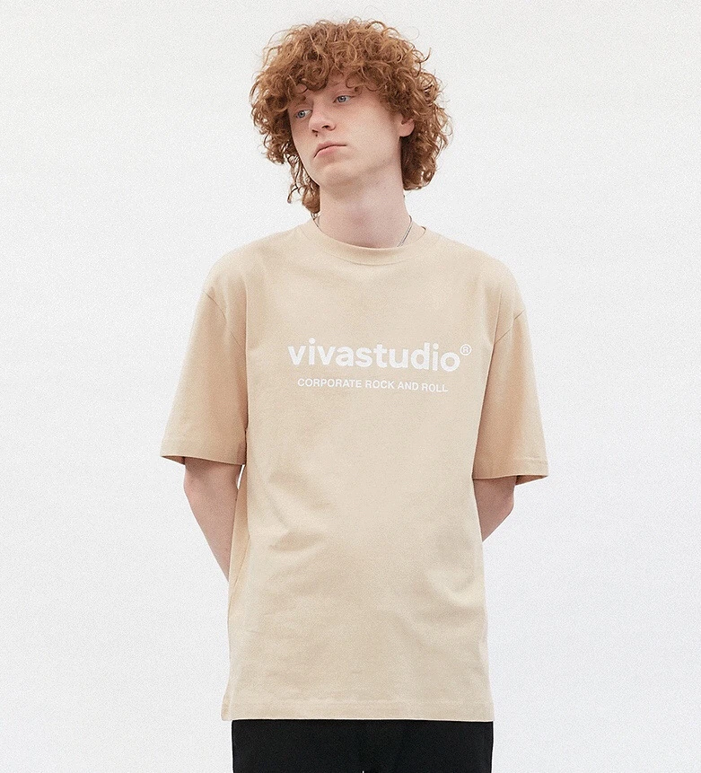 夏季大促休闲运动短袖奶咖色 男女同款