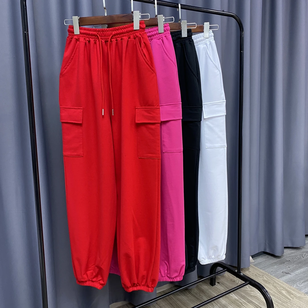 秋冬工装裤女直筒裤宽松休闲时尚百搭广场舞团体跳舞裤子运动潮流