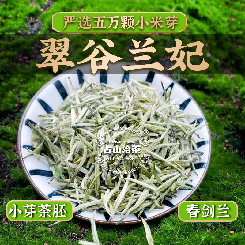 翠谷兰妃兰花茶高品质蒙顶头采空谷幽兰新茶春茶黄芽兰花香兰飞妃