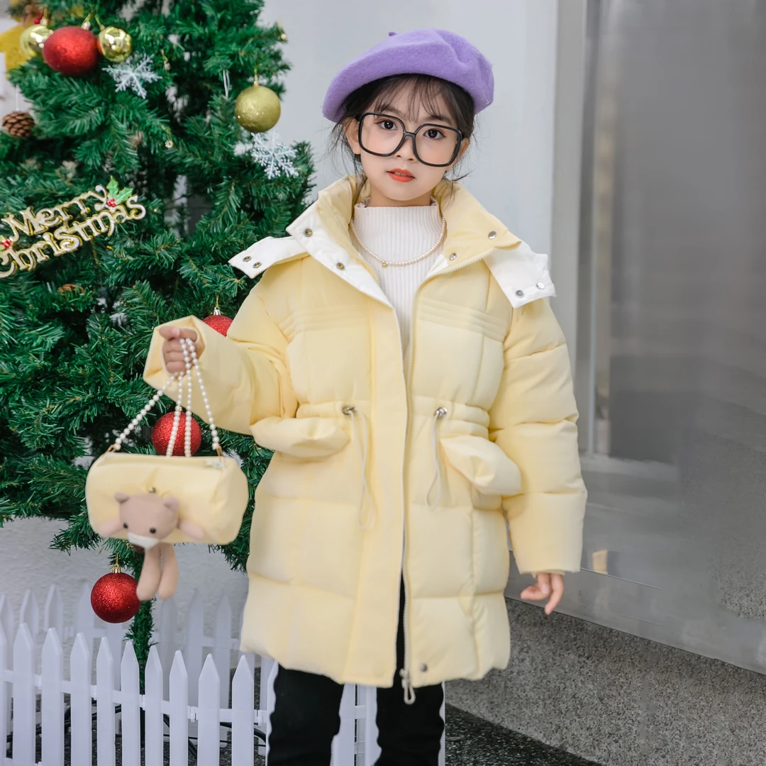 【铭佳童话】女童棉服2023冬季新款加厚保暖中大童外套T2525629448