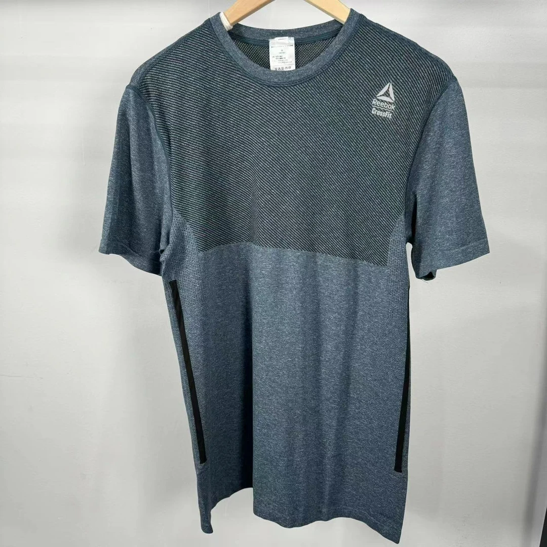 【什么都有】 Reebok锐步 男款运动训练透气休闲短袖 DU5080/8439