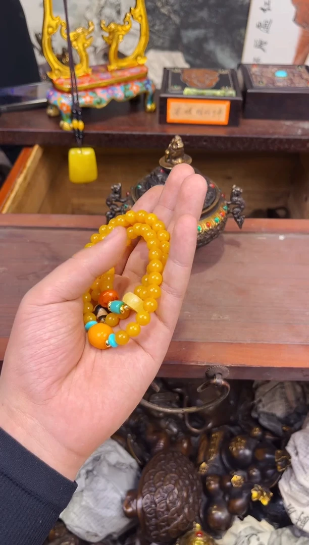 【闪购商品】蜜蜡裸石未镶嵌305404蔡哥专属精选链接