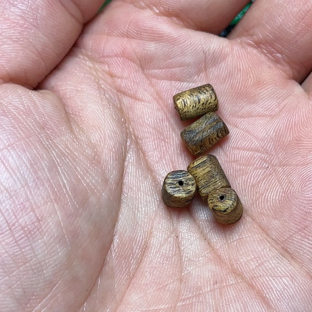 沉香吊坠海南油结白棋楠0.84g