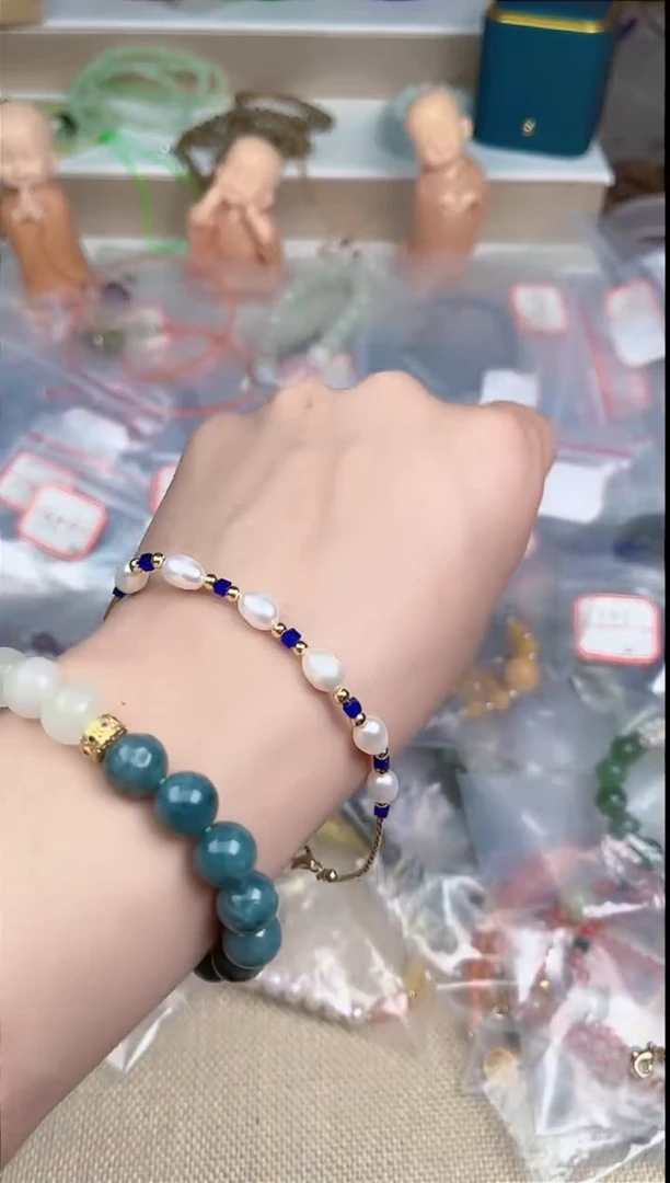【闪购商品】淡水珍珠手绳未镶嵌多样性发拍一发一