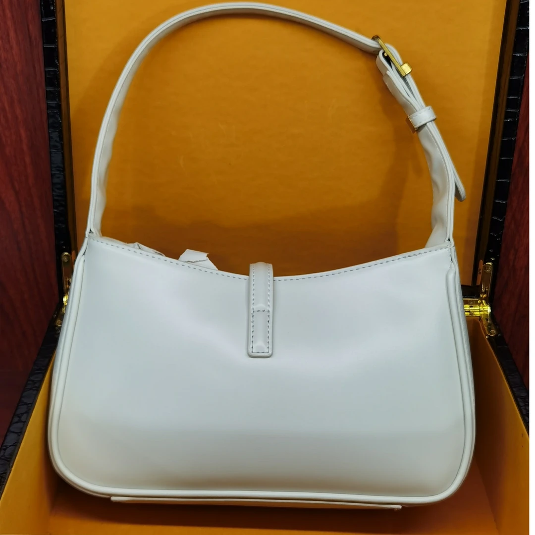 （021）hobo黑色白色 真皮女包 面面无压力