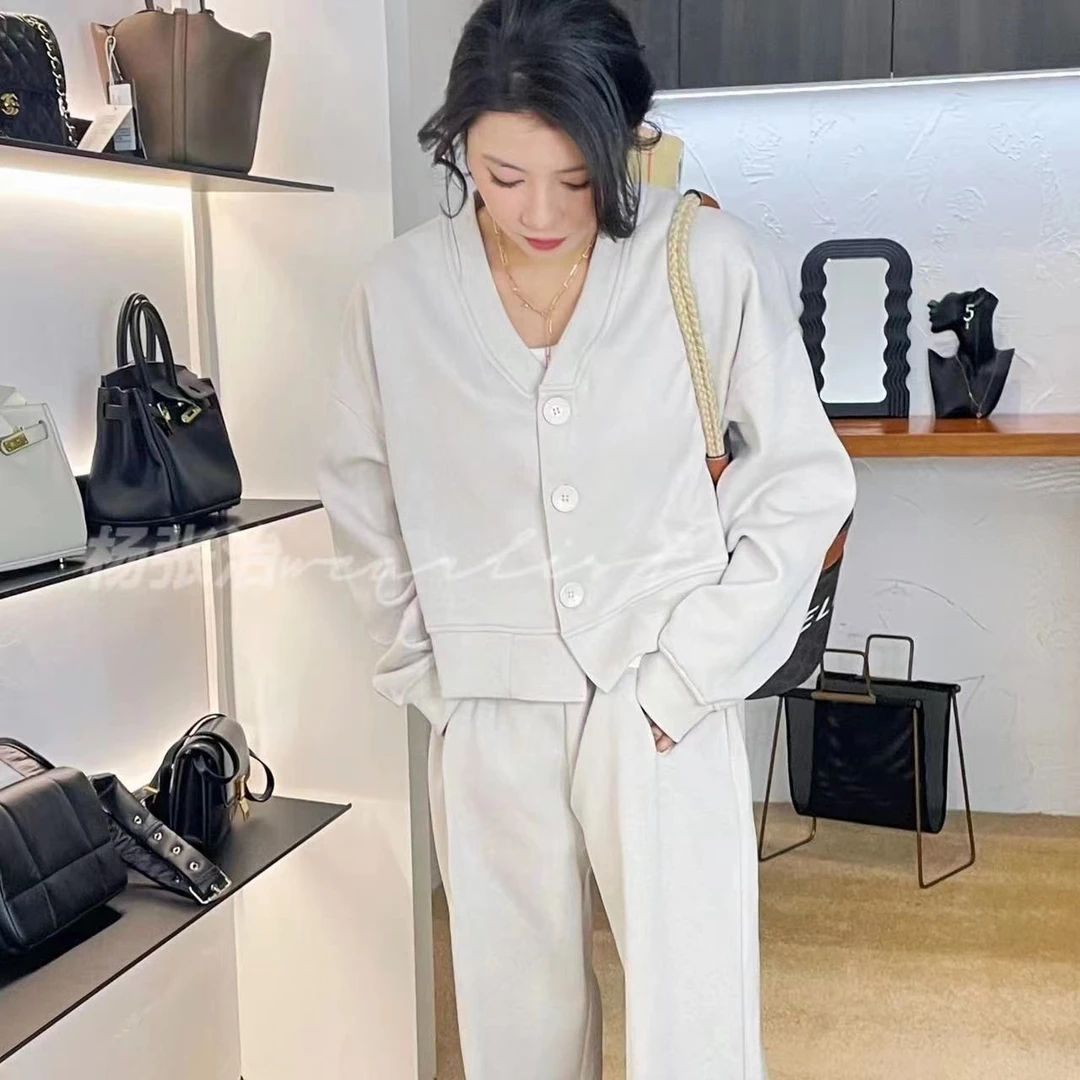 套装2023上新春款高端卫衣卫裤上档次女款时尚酷搭百搭休闲春季