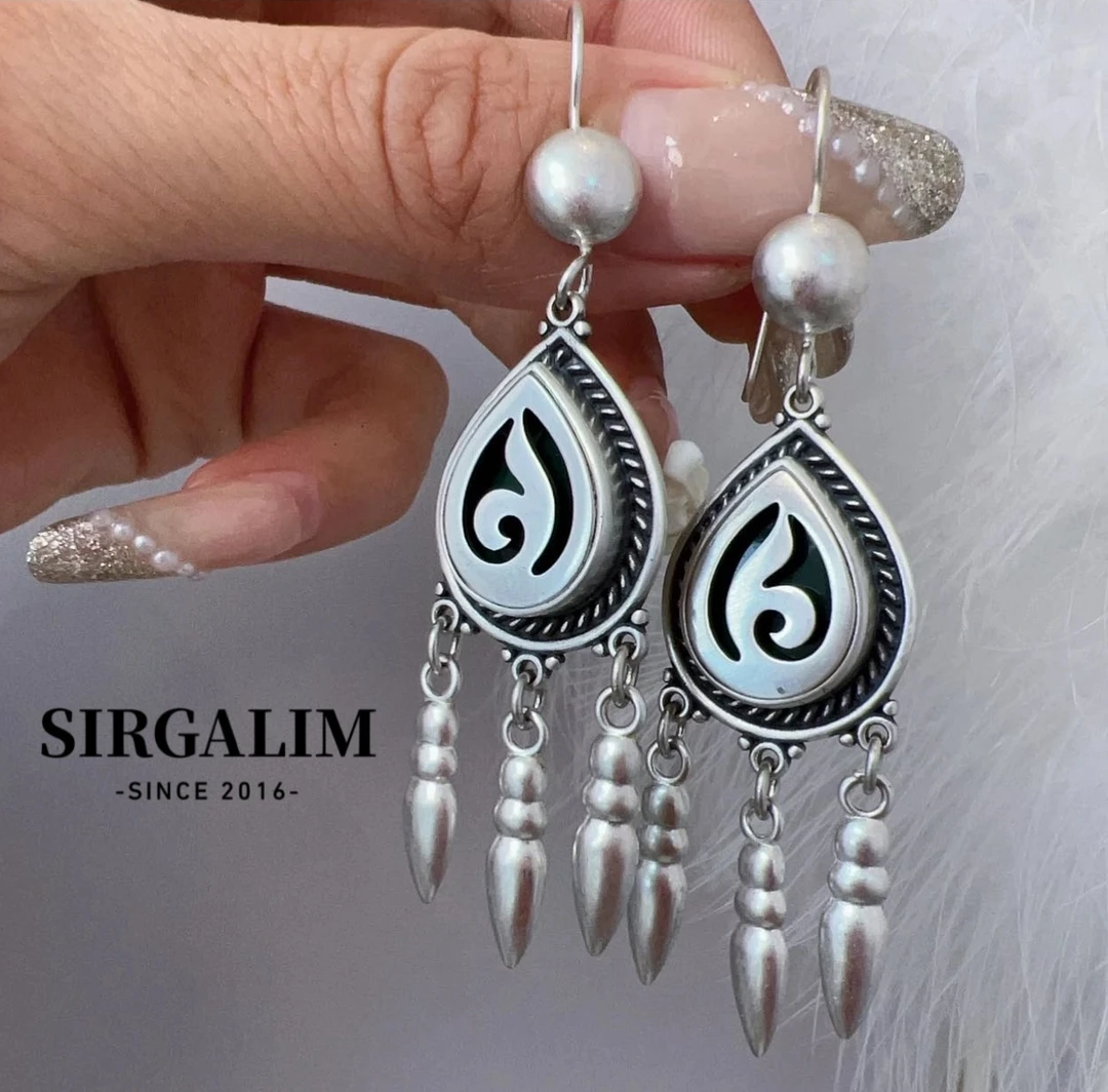 925银耳饰 oyu唯美耳环