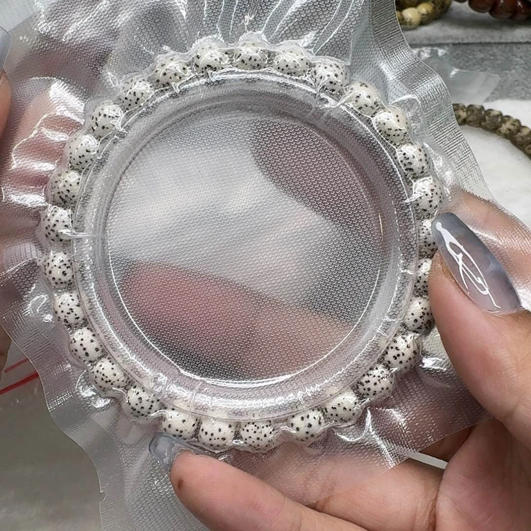 星月菩提手串322卓越半臂白星月菩提河豚87桶单圈
