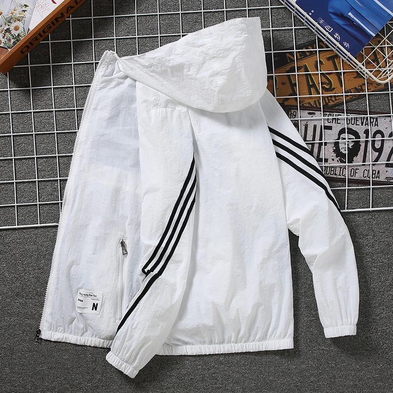 户外外套防晒衣夏季透气防晒服ol皮肤衣连帽轻薄防紫外线薄款衣服