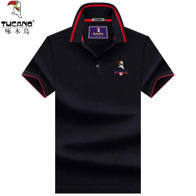 TUCANO/啄木鳥夏季短袖T恤男装翻领Polo衫时尚帅气889款休闲男士
