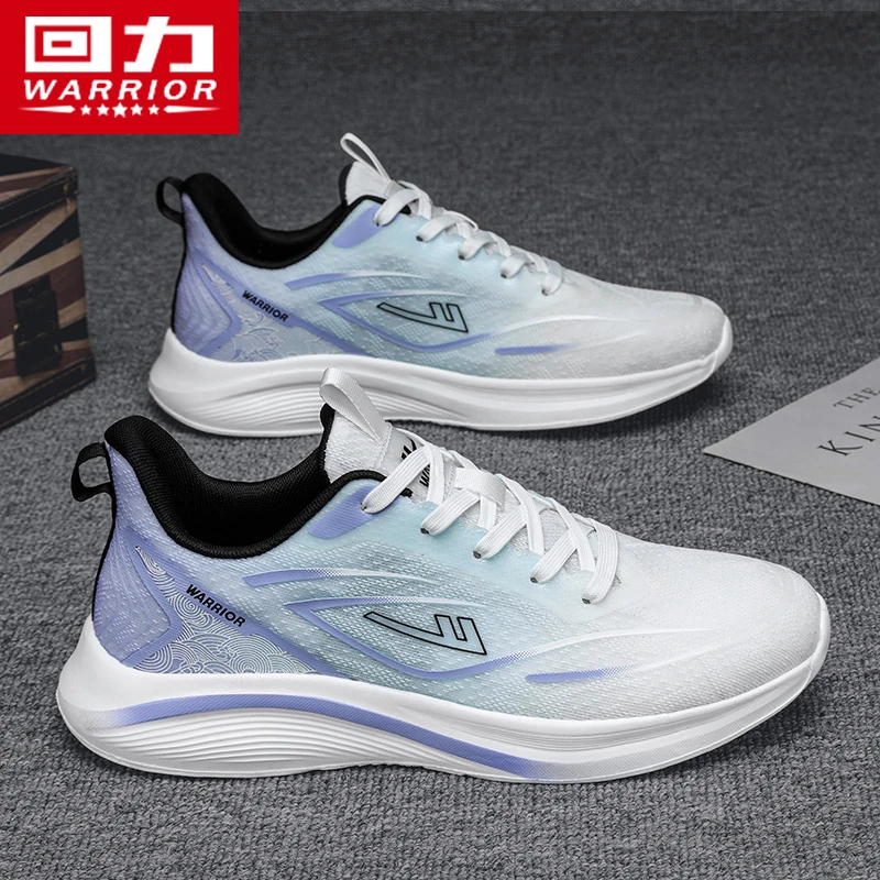 回力男鞋运动鞋男2025新款男士秋季透气网面软底跑步休闲鞋子男款