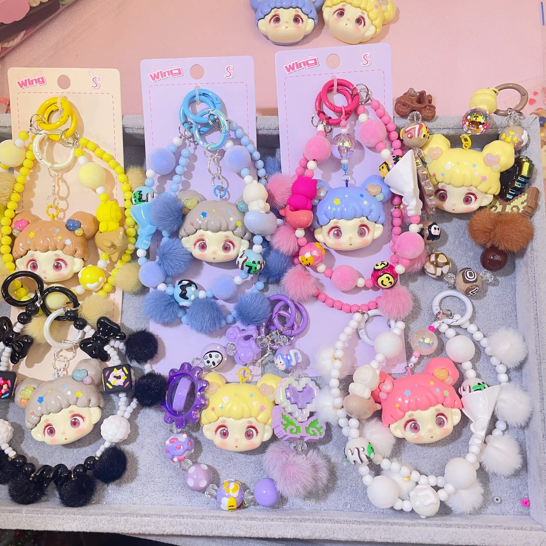 精品手绘珠钥匙扣