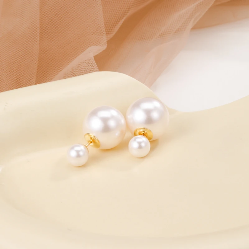 6210 珠珠耳钉个性时尚气质轻奢耳饰高级感