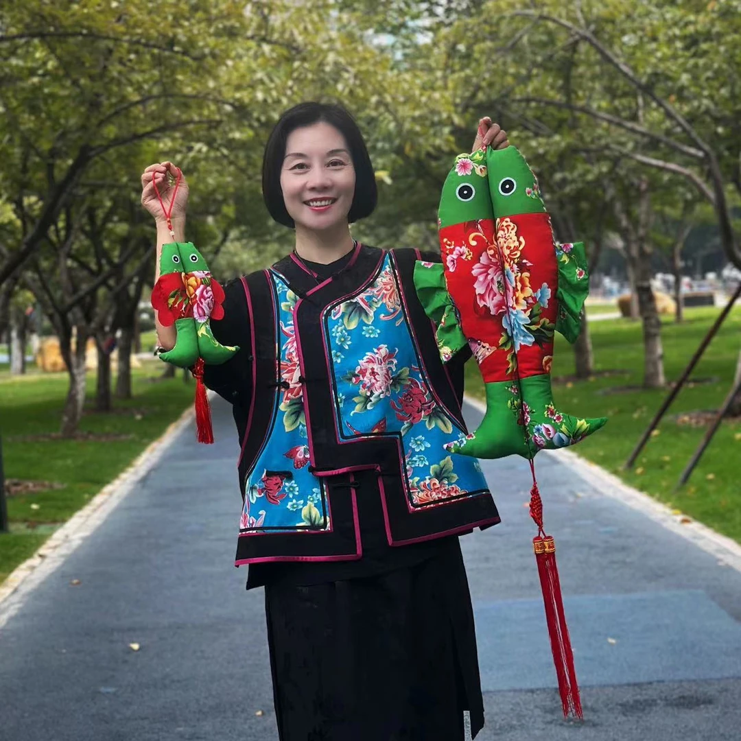 【年年有“鱼”】土花花非遗手作布艺吉祥挂件