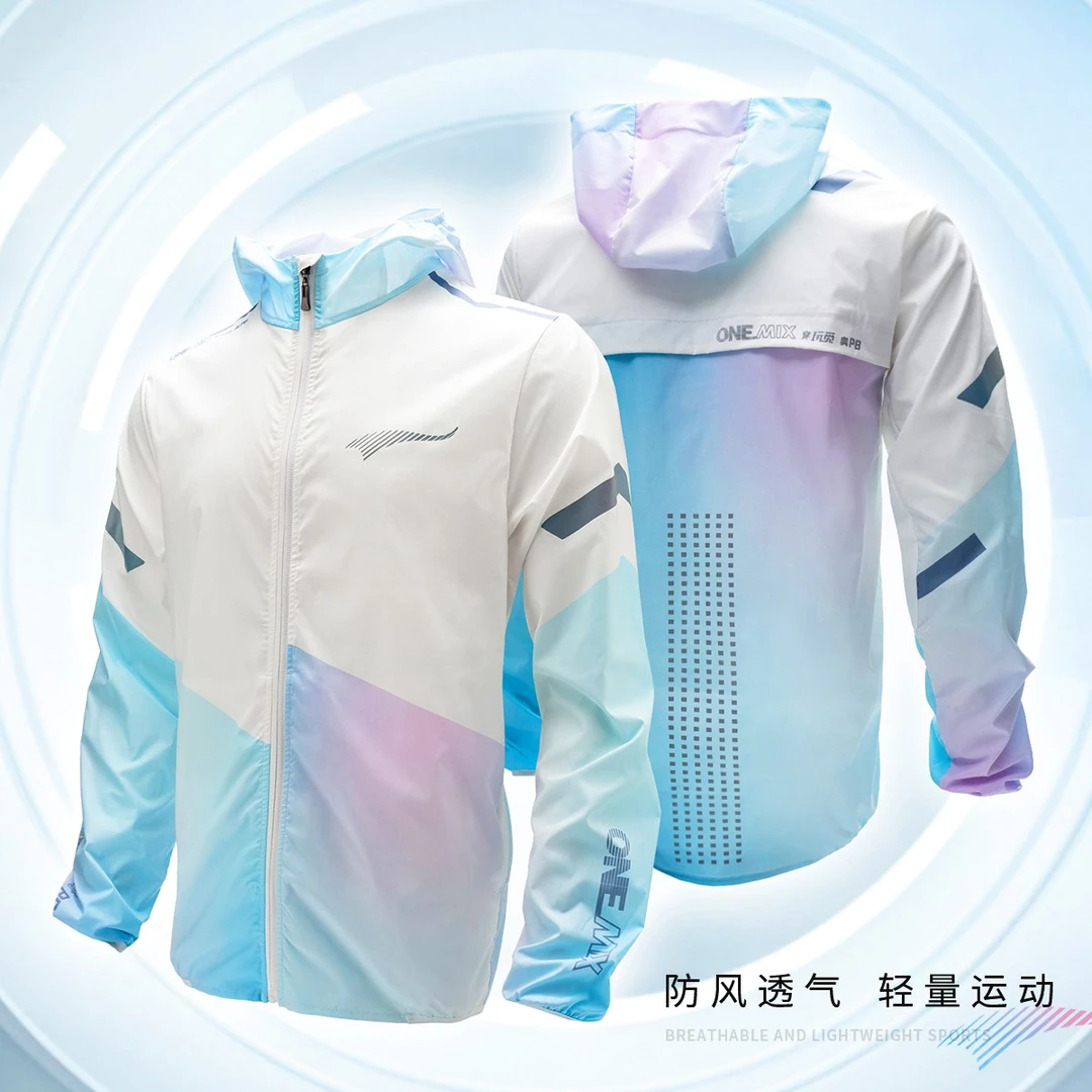 ONEMIX玩觅-运动休闲外套速干透气户外科技防风防晒风衣情侣薄款