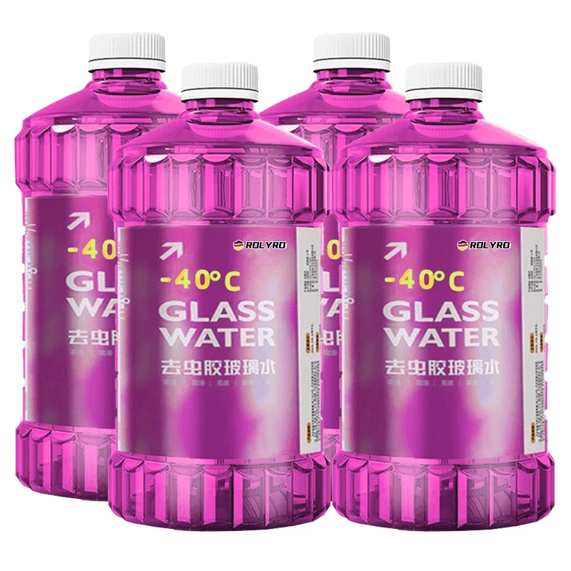 玻璃水去虫胶油膜冬季防冻除霜融雪清洁养护镀晶去污驱水四季通用