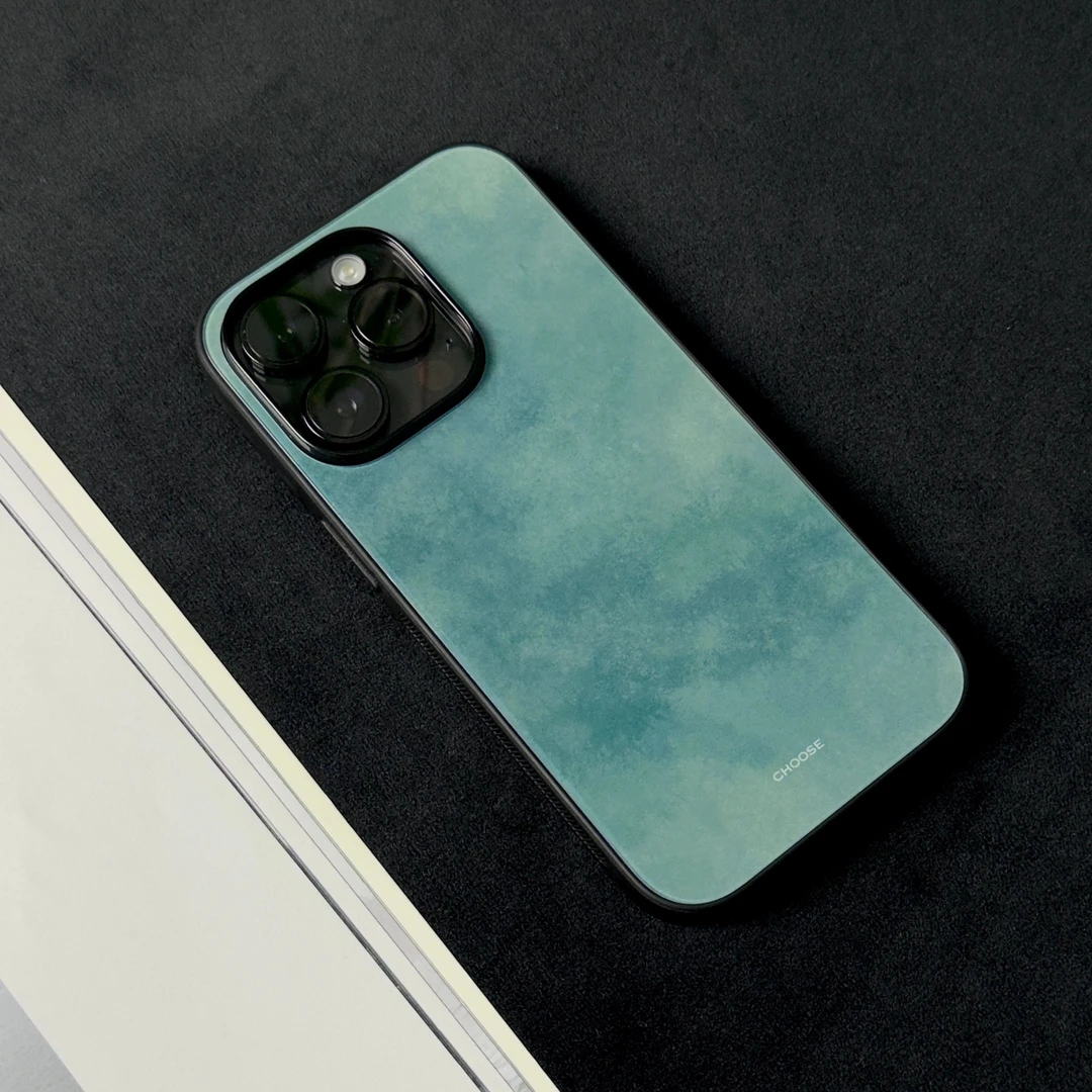 天水碧中国风高级感全包手机壳苹果iphone13/14promax、oppo11防摔