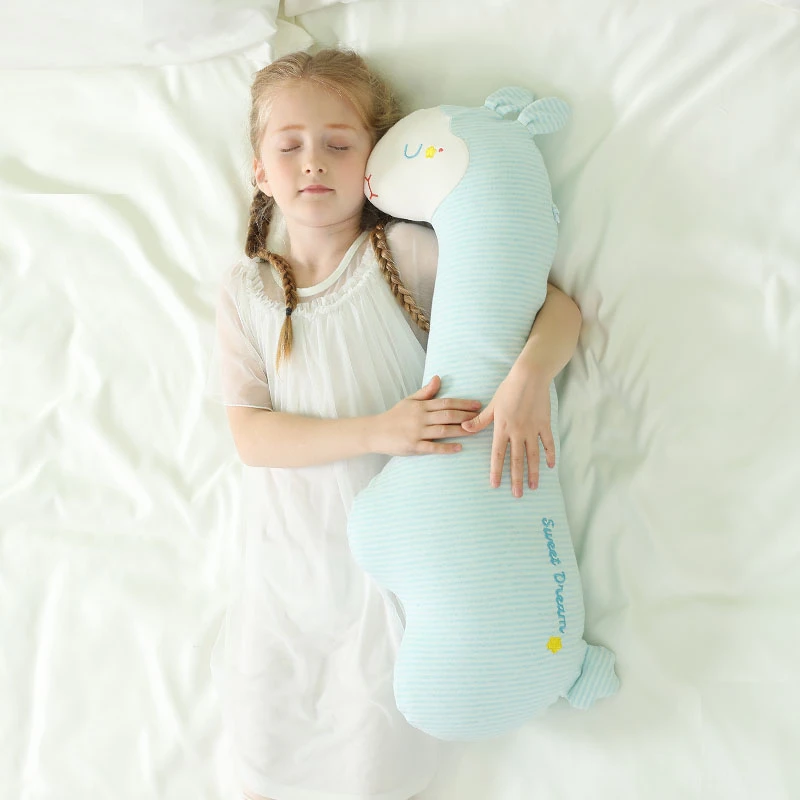 a类婴儿棉长条抱枕女生睡觉专用孕妇床上夹腿侧睡枕头儿童可拆洗