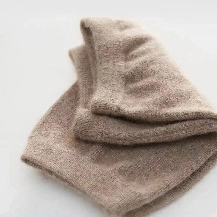 山羊绒护膝 保暖自发热 防护膝盖 男女通用  加厚款