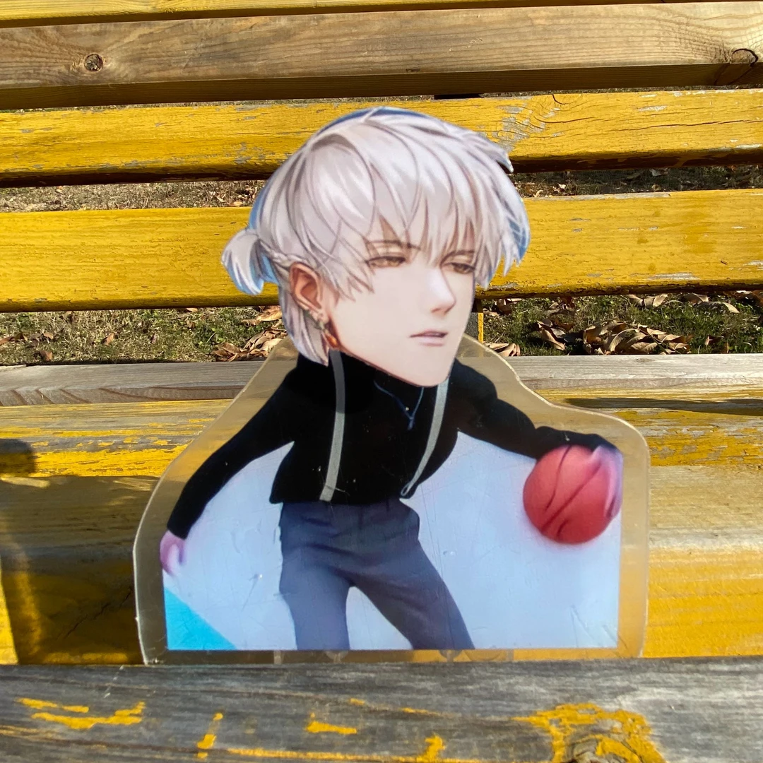 光与夜之恋齐司礼摇头摆件diy定制汽车摆件趣味礼物解压玩具电动