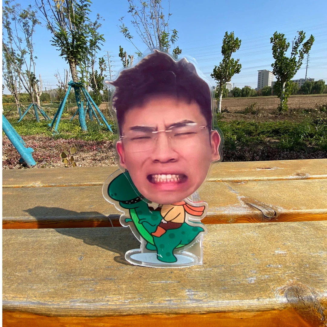 听泉创意摇头摆件diy汽车摆件中控台车载玩具趣味小礼物