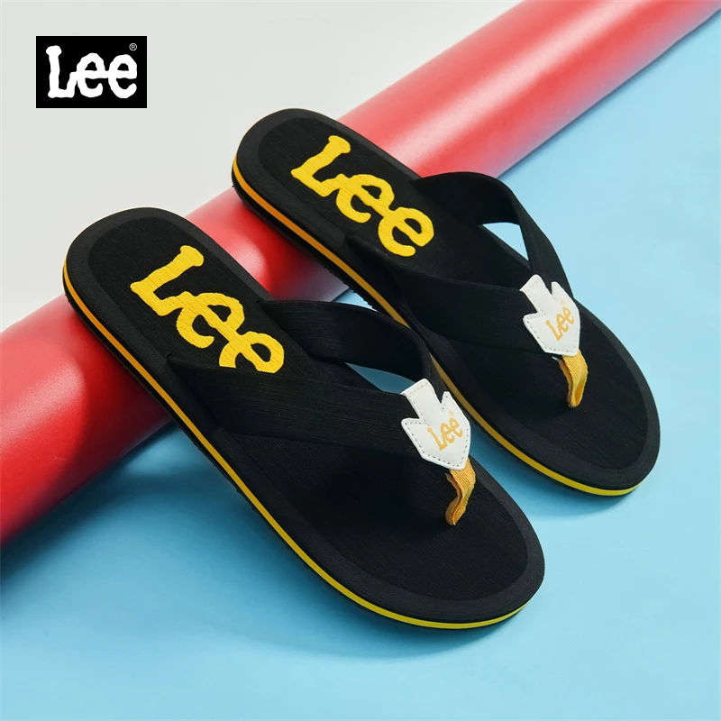 Lee拖鞋男人字拖夏季男士舒适时尚外穿防滑沙滩软底凉拖可外穿