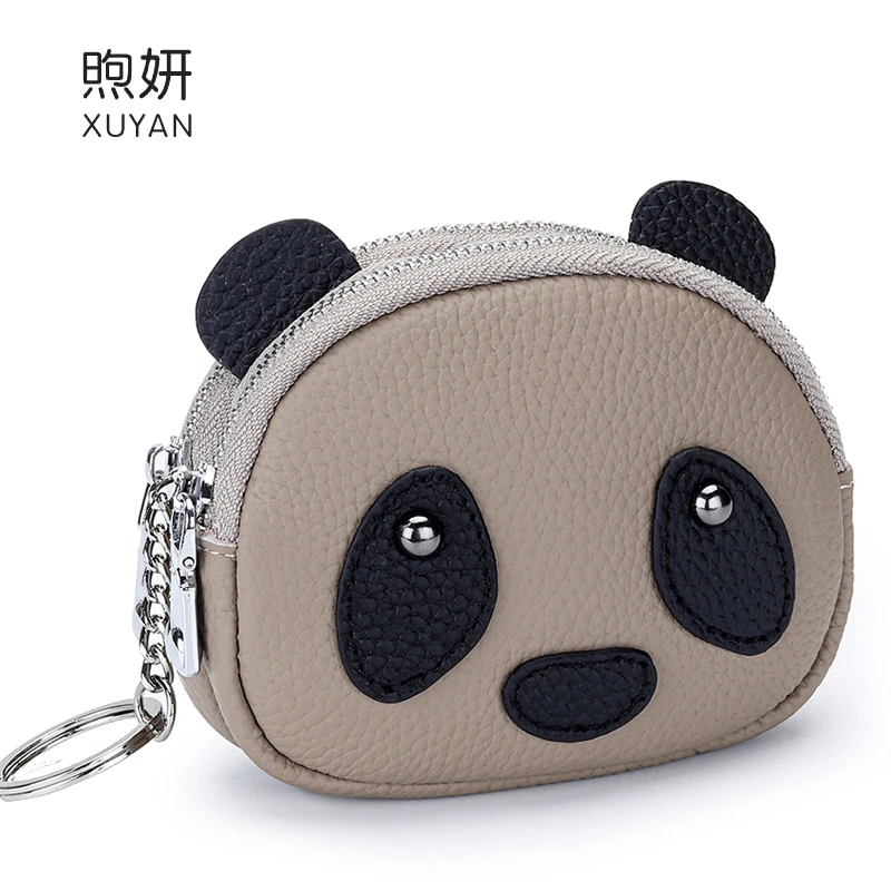 真皮零钱包女迷你时尚韩版简约个性百搭可爱硬币钥匙包牛皮小包包