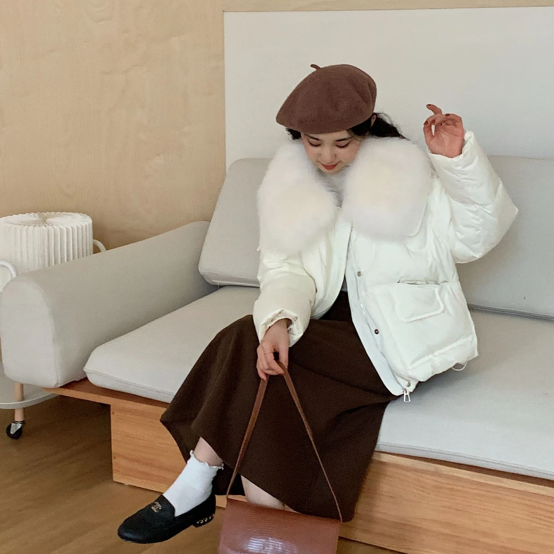 2024反季新款不带毛90白鸭绒羽绒服（裸衣）