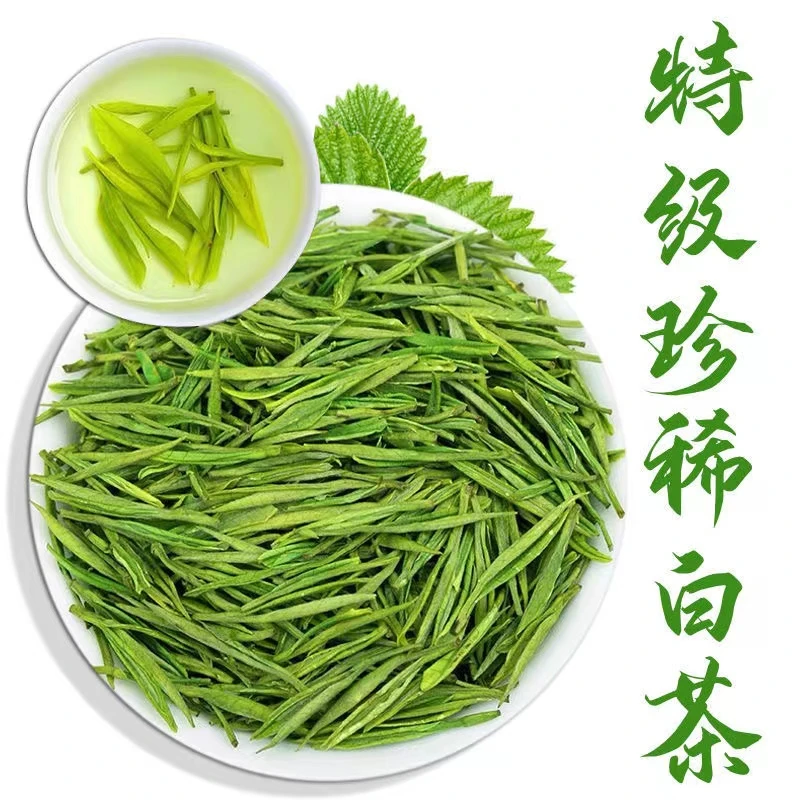 产地白茶2023绿茶新茶嫩芽浙江浓香耐泡鲜甜甘爽明前春茶安吉茶山