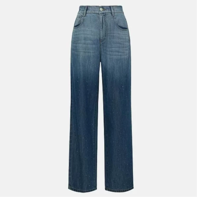 24年夏季新款时尚直筒薄薄的牛仔裤nz007