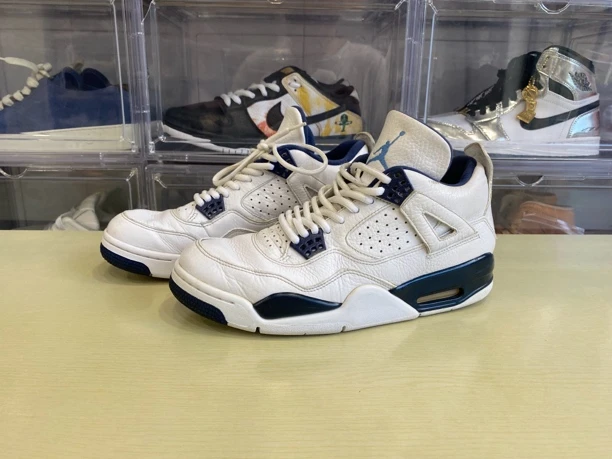 42.5码/耐克aj4哥伦比亚/篮球鞋/99新配盒/公价3646