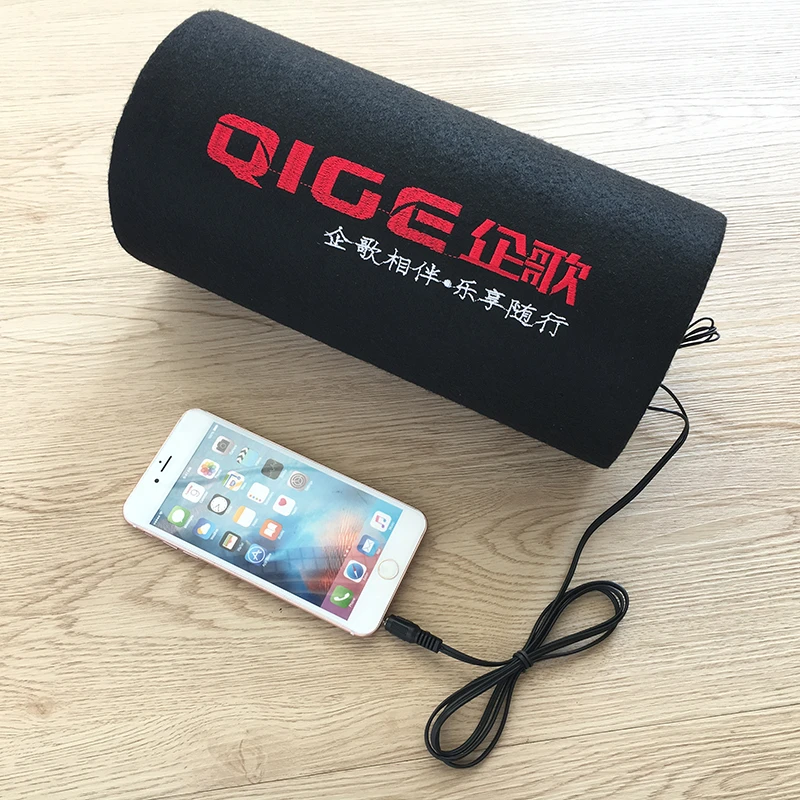 车载低音炮蓝牙音箱无线12V24V超重音响大音量摩托车家用电脑音响