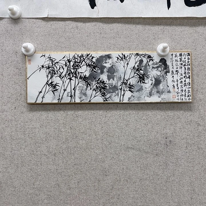 绘画牛朝 横幅 卡板