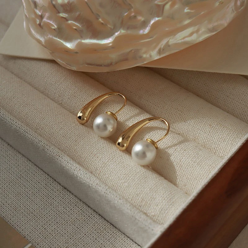 合金耳饰 小众设计感独特耳环爆款新款轻奢气质法式高级感耳饰