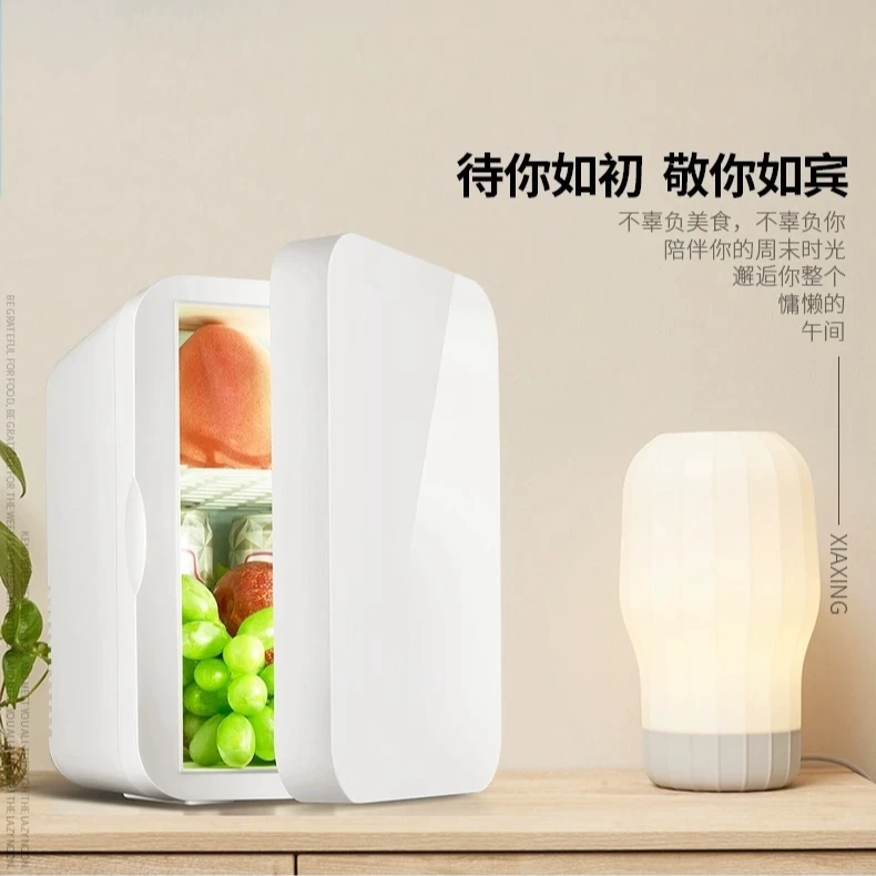 迷你小冰箱8L车载冰箱迷你小型宿舍车家两用式制冷便携冰箱