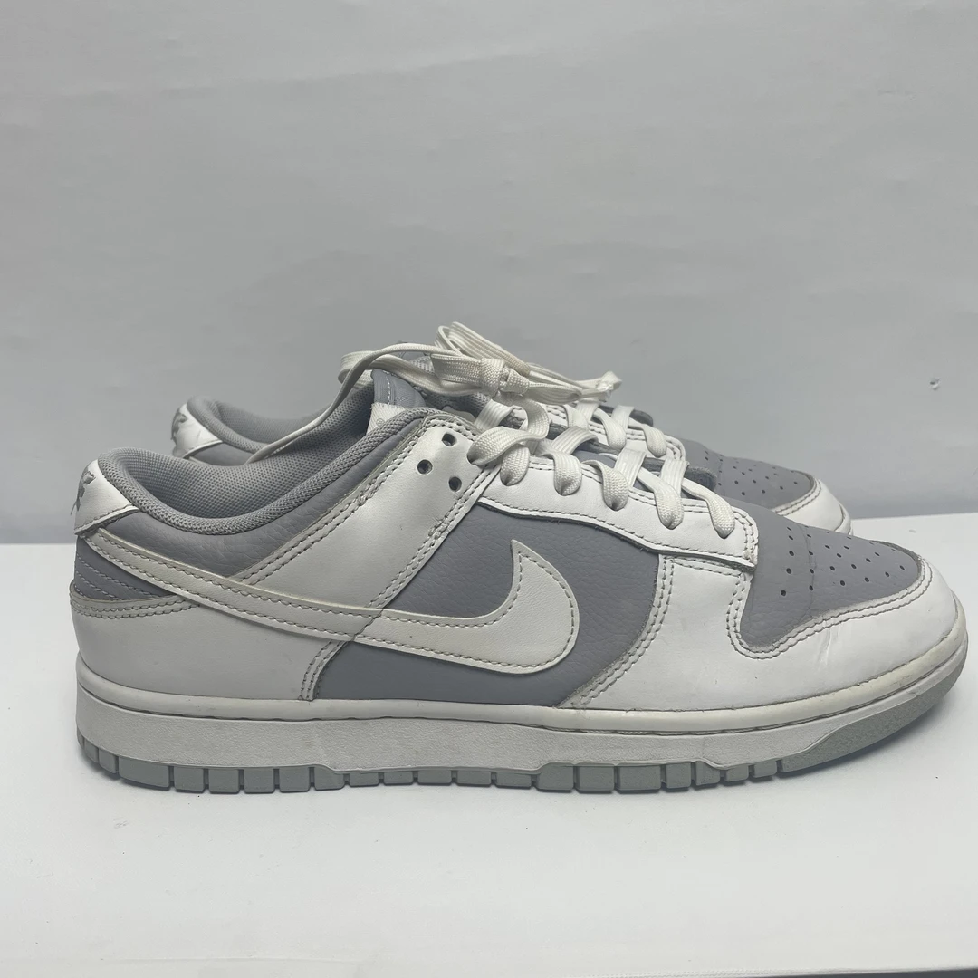 43码/Nike Dunk低帮狼白灰/9新/二手正品板鞋/实图如下