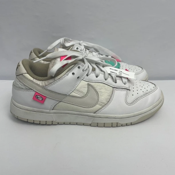 40码/Dunk 街舞系列 低帮白粉/鞋帮修复/公价900