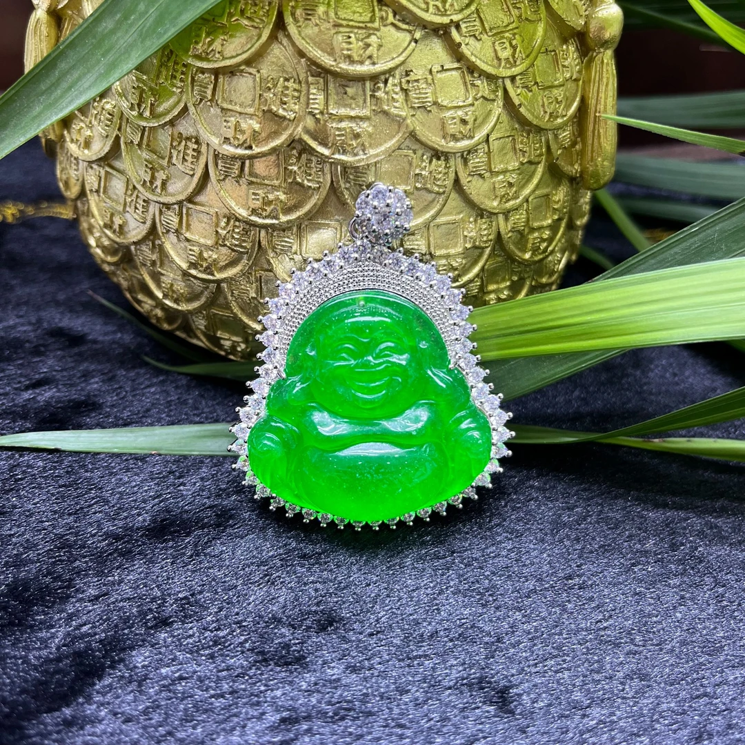 翡翠吊坠（LX49）多样发其